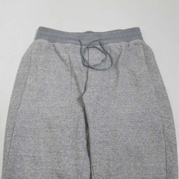 Lululemon Men's At Ease Jogger Heathered Melody Light Grey / Black Size M - Picture 2 of 12